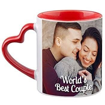 This is customised mug. Red Coffee Mug, Toxic Environment, Logo Heart, Heart Mug, Red Coffee, Photo Mug, Love Shape, Picture Logo, Environment Friendly