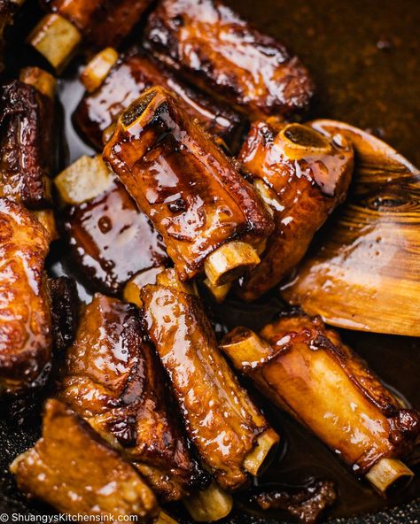 Sweet And Sour Spare Ribs Slow Cooker, Sweet And Sour Pork Ribs Oven, Sweet And Sour Ribs In Oven, Spare Ribs Slow Cooker, Sweet And Sour Spare Ribs, Sweet And Sour Ribs, Sweet And Sour Spareribs, Chinese Ribs, Oven Pork Ribs