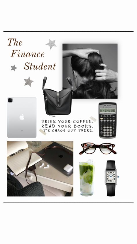 Finance Girlies<3 #beauty #outfitinspo #books #aesthetic #downtowngirl #finance #university #cool #matcha #student #school #moodboards #loewe #cartier #business #academia #nyc #la College Majors Aesthetic, Accounting Student Aesthetic, Finance Aesthetic, Finance Student, Corporate Accounting, Accounting Career, Accounting Student, Finance Degree, Business Major