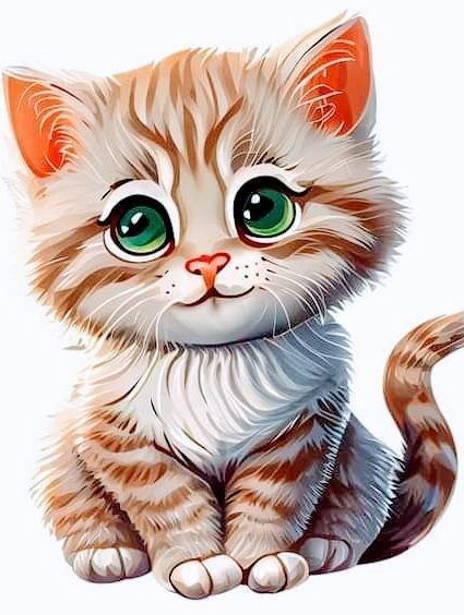 Cute awesome cats #cats #catslove #cutekittens #kitty #catspet #catsfood #catsplaying #catsphotos #catsmemes #littlescats #catsphotos #funnycats Animal Caricature, Puppy Portraits, Turtle Drawing, Cute Animal Clipart, Cat Clipart, Cat Character, Digital Drawings, Animal Clipart, Cute Kittens