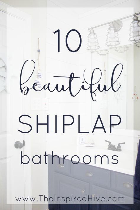 Bathrooms With Shiplap, Plank Wall Bathroom, Ideas For Bed, Shiplap Bathroom Wall, Boho Homes, Living Room 2024, Painting Shiplap, Diy Bathroom Design, Shiplap Wall Diy