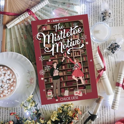 The Mistletoe Motive, Ya Christmas Books, Christmas Book Aesthetic, Christmas Book, Christmas Romance Books, Vision Book, Christmas Romance, Winter Books, Fantasy Books To Read