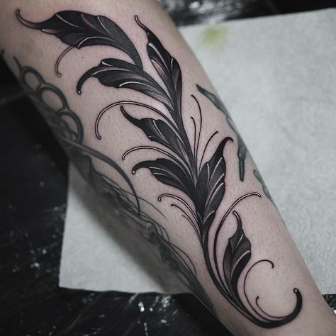 North Star Tattoos, Black Flowers Tattoo, Feminine Shoulder Tattoos, Art Nouveau Tattoo, Bug Tattoo, Plant Tattoo, Sunflower Tattoos, Dark Tattoo, Best Tattoo Designs