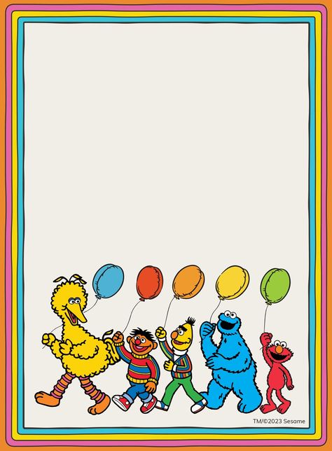 Easily create and customize your online invite using the Sesame Street: Rainbow Balloons invitation on Evite. Sesame Street Birthday Invitations Free, Sesame Street Birthday Invitation, Elmo Invitations, Sesame Street Birthday Invitations, Sesame Street Invitations, Balloon Invitation, Elmo Birthday Party, Invitations Template, Elmo Birthday