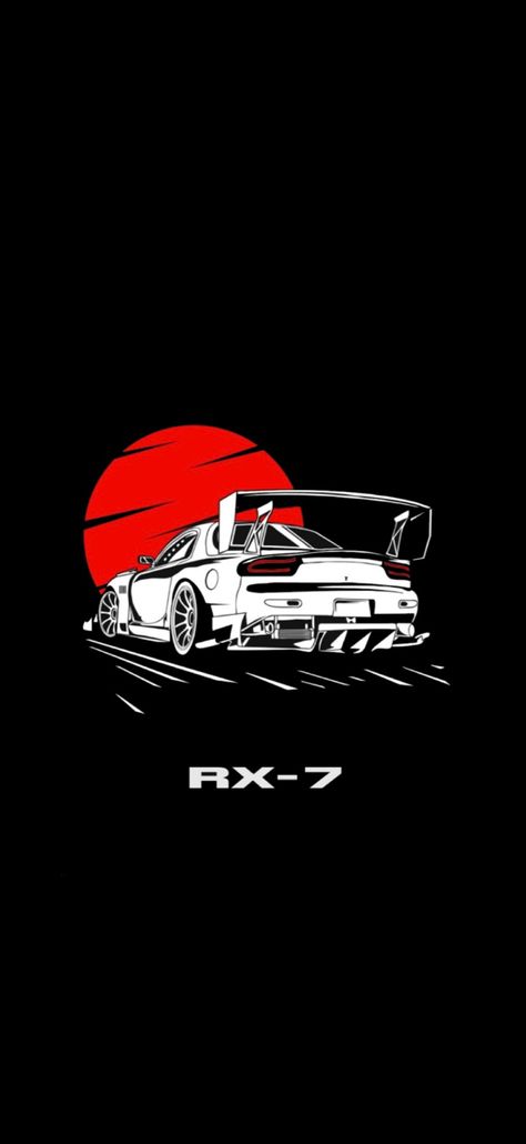 Rx7 Fd Wallpaper, Tokyo Drift Wallpaper, Mazda Rx7 Wallpapers, Rx 7 Wallpaper, Rx7 Wallpaper, Moon Wallpapers, Car Side View, Toyota Supra Mk4, Tokyo Drift