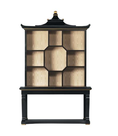 Dorothy Draper Collection Comode and Curio cabinet by at Kindle. Yes. Flipped Furniture, Asian Cabinet, Chinoiserie Furniture, Helen Green, Kindel Furniture, Dining Room Area, Painted Armoire, Dorothy Draper, House In London