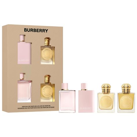 Burberry Goddess, Goddess Perfume, Sephora Wishlist, Burberry Her, Burberry Makeup, Burberry Perfume, Feminine Perfume, Burberry Beauty, Fragrances Perfume Woman