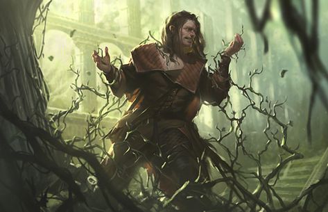 The Art of Gatecrash | MAGIC: THE GATHERING Plant Magic Art, Wood Magic, Dnd Druid, Nature Environment, Plant Magic, Magic Aesthetic, Fantasy Setting, Fantasy Warrior, Magic Art