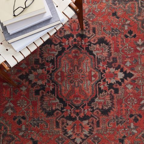 Cabin Rugs Blue, Red Traditional Rug, Vintage Style Area Rugs, Traditional Persian Rug, Red Orientalist Rug, Red Vintage Rug Living Room, Red Rugs In Living Room, Red Orientalist Rug Living Room, Red Area Rugs In Living Room