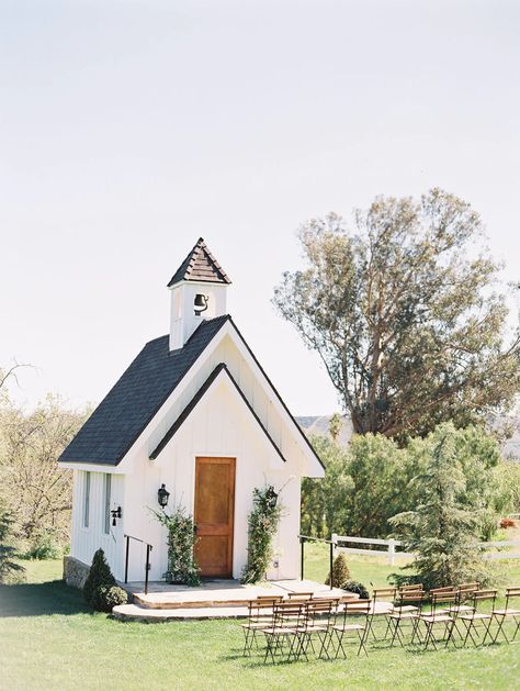 Tiny Wedding Chapel, Outdoor Chapel Wedding, Small Chapel Design, Small Church Design, Small Wedding Chapel, Backyard Chapel, Mini Chapel, Family Chapel, Small Chapels