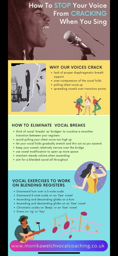 Vocal Lessons Beginner, Learn To Sing Beginner, Vocal Care For Singers, Singing Lessons Beginner, Singing Tips Beginner, Vocal Registers, How To Practice Singing, Vocal Exercises Singing, Vocal Warm Ups