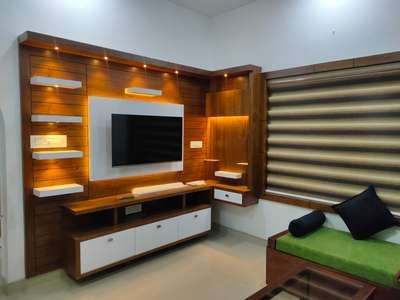 Living, Lighting, Storage Designs by Carpenter Kerala Carpenters, Ernakulam | Kolo Lcd Panel Designs, टीवी यूनिट डिजाइन, Simple Tv Unit, अलमारी डिजाइन, टीवी यूनिट, Simple Tv Unit Design, Lcd Unit Design, Tv Cupboard Design, Lcd Wall Design