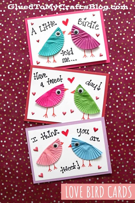 Easy Valentine Cards, Valentine Cards To Make, Valentine Card Crafts, Class Crafts, Valentines Day Cards Handmade, Easy Valentine Crafts, Diy Valentines Cards, Simple Cards Handmade, Kartu Valentine