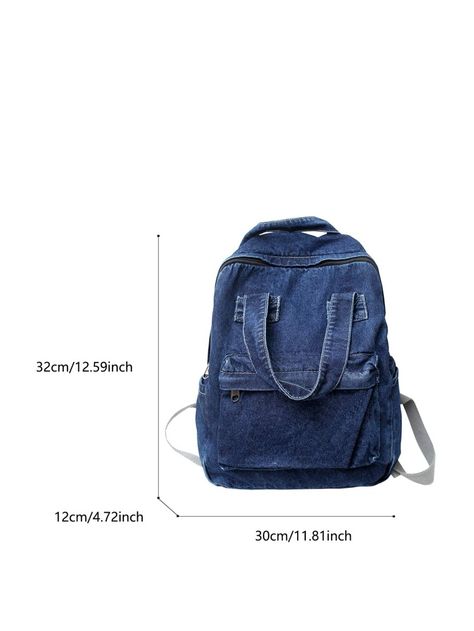 Mochila Jeans, Aesthetic Backpack, Jean Backpack, Denim Backpack, Diy Bag Designs, Denim Crafts, Post Production, Jeans Diy, Upcycled Denim