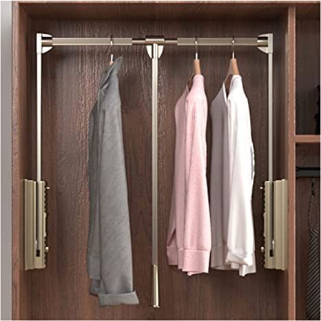 Hanger Pull Out, Pull Down Hanging Rod, Pull Down Hanger Wardrobe, Pull Out Hanger Wardrobe, Retractable Hanger, Wardrobe Hangers, Cloth Hanger Stand, Hanger Wardrobe, Save Closet Space