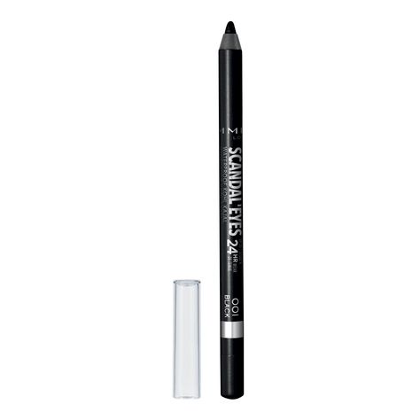 Rimmel Scandaleyes Waterproof Kohl Kajal Liner, Black, 0.04 Fluid Ounce,#Kohl, #Kajal, #Waterproof, #Rimmel Rimmel Scandaleyes Eyeliner, Makeup Essentials For Beginners, Easy Smokey Eye, Kajal Liner, Black Eye Pencil, Kohl Kajal, Smokey Eye Easy, Eye Pencils, London Makeup