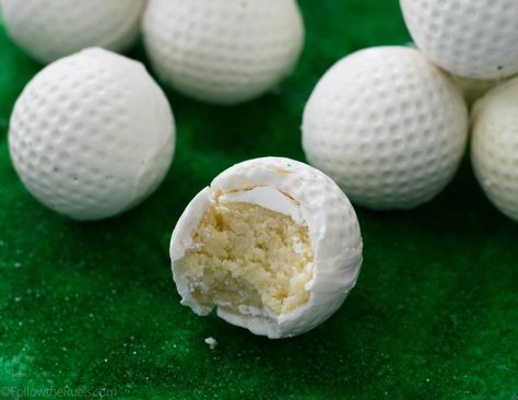 Sweets To Make, Golf Gender Reveal, Golf Ball Cake, Golf Baby Showers, Golf Theme Party, Golf Baby, Golf Cake, Golf Birthday Party, Golf Party