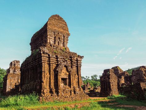 My Son Sanctuary Vietnam, My Son Vietnam, River Scenery, India Architecture, Angkor Wat Temple, Vietnam Travel Guide, Big River, Vietnam Tours, Tourist Office