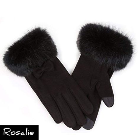 Fluffy Rabbit, Elegant Gloves, Fur Gloves, Pink Gloves, Gloves Fashion, Womens Winter, Touch Screen Gloves, Cold Weather Outfits, Shopping Ideas