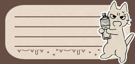 ❕DONT REPOST❕~ #aesthetic #notes #nickname #name #cat #brown #sticker Sticker Name For Notebook, Notebook Name Ideas, School Name Labels Aesthetic, Template Name Aesthetic, Label Templates Aesthetic, Notebook Stickers Printable, Aesthetic Note Template Printable, Notebook Label Ideas, Name Template For Notebook