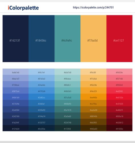 Colors included in this palette similar to Big Stone, Cadet Blue, Cadet Blue and Crimson, Cadet Blue and Sandy Brown, Chathams Blue, Crimson, Dark Gray / smoked, Gray, Hippie Blue, Midnight Blue, Midnight Blue and Cadet Blue, . Download color palette as Pdf, Adobe swatch and more. Vivid Blue Color Palette, Painting Corner, Pink Color Combination, Light Sea Green, Hex Color, Purple Color Schemes, Dark Slate Blue, Orange Color Palettes, Black Russian