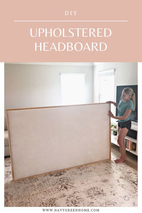 Padded Headboard Diy, Diy Seng, Cloth Headboard, Diy King Headboard, Diy Fabric Headboard, Diy Upholstered Headboard, Diy Bed Headboard, Diy Headboard Upholstered, Head Boards