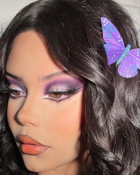 Purple Creative Makeup, Valima Makeup, Anniversary Makeup, Starfield Library, Mekap Mata, 20 Makeup, Barbie Makeup, Birthday Makeup, Eye Makeup Pictures