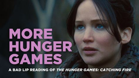 A Bad Lip Reading Parody of ‘The Hunger Games: Catching Fire’ Complete With Katniss and Peeta Singing ‘Choo Choo Go’ Bad Lip Reading, Jennifer Lawrence Hunger Games, Lip Reading, Hunger Games Memes, Parody Videos, Hunger Games Fandom, Hunger Games Humor, Katniss And Peeta, Fire Video