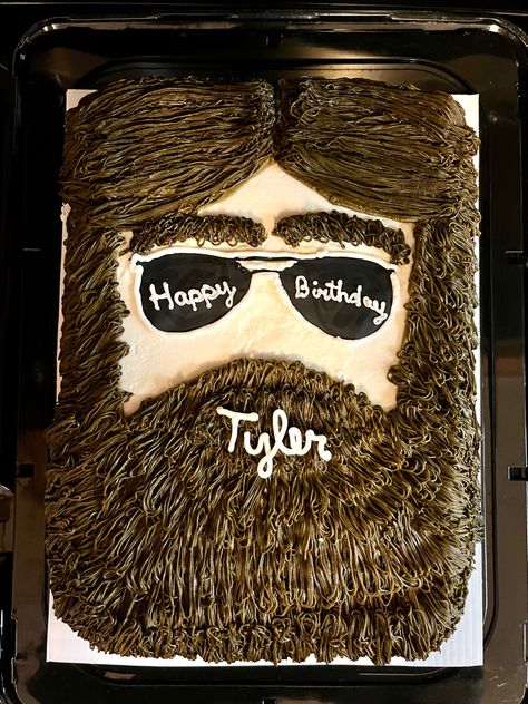 Guys 40th Birthday Cake, Guy Birthday Cake, Cake Humor, Beard Cake, 29th Birthday Cakes, Cake Filling Recipes, Birthday Cake For Husband, Dad Birthday Cakes, Cake For Husband