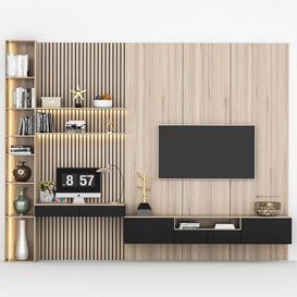 Tv Panel Ideas, Bedroom Tv Wall Ideas, Led Tv Panel, Study Table Ideas, Bedroom Tv Unit Design, Small Study Table, Desk Wall Unit, Tv Unit Bedroom, Tv Wall Panel