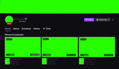 Pinterest Template Green Screen, Twitch Account Template, Social Media Template Shifting, Zoom Call Template, Dr Template, Twitch Overlay Templates, Twitch Streamer Aesthetic, Header Template, Frame Edit