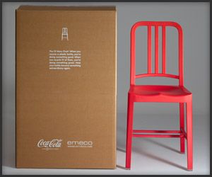 Navy Chair, Always Coca Cola, Coca Cola Bottles, Iconic Chairs, Furniture Packages, Recycled Bottle, Chaise Design, Pet Bottle, Packaging Design Inspiration