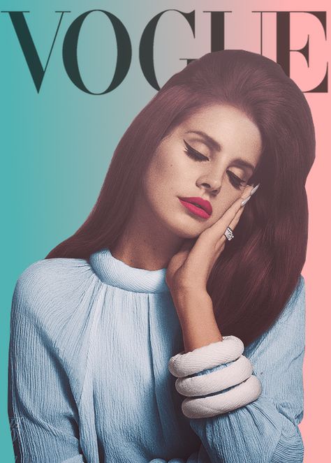 Lana del Rey Fashion all day. #classy A Magazine, Lana Del Rey, Magazine Cover, Red Hair, Vogue, Magazine, Black And White, Red, Hair