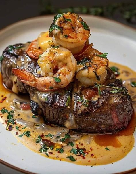 Grandma’s Secret Recipes | Steak with Shrimp and Lobster Sauce | Facebook Shrimp And Lobster Sauce, Steak With Shrimp, Recipes Steak, Lobster Sauce, Steak And Lobster, Steak And Shrimp, Giada De Laurentiis, Secret Recipe, Steak Recipes