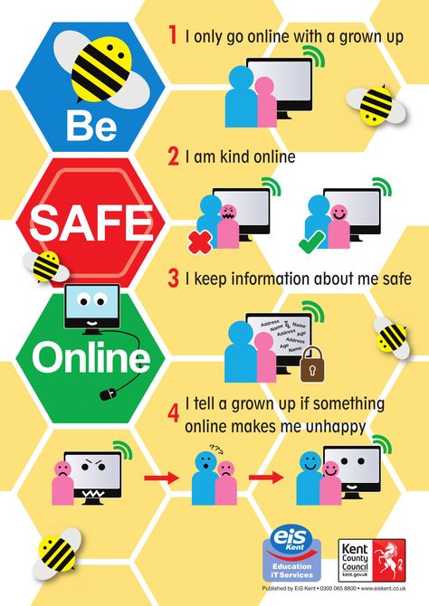 Internet Safety Poster, Health And Safety Poster, Safety Poster, Poster Design Layout, Poster Template Design, Safety Posters, Internet Safety, Gadgets Technology Awesome, School Videos