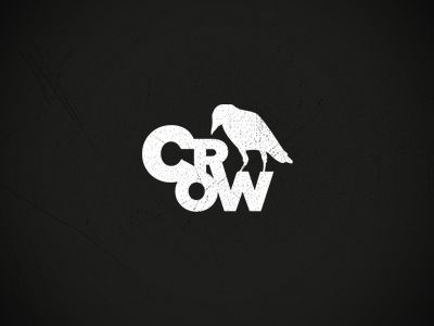 Crow Logo  by Ronald Hagenstein Crow Symbolism, Crow Logo, Abstract Logos, Birds Logo, Raven Logo, White Crow, Design Studio Logo, Owl Logo, Bird Logo