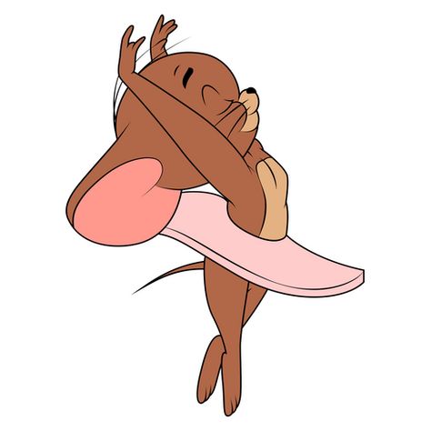 Jerry put on a pretty pink ballet tutu and dance ballet. The cartoon Tom and Jerry sticker with Ballerina Jerry! Couple Tattoos Small, Tom And Jerry Baby, Cartoons Jerry, Hugs Sticker, Tom Ve Jerry, Tom And Jerry Funny, Desenho Tom E Jerry, Hug Stickers, Tom And Jerry Pictures