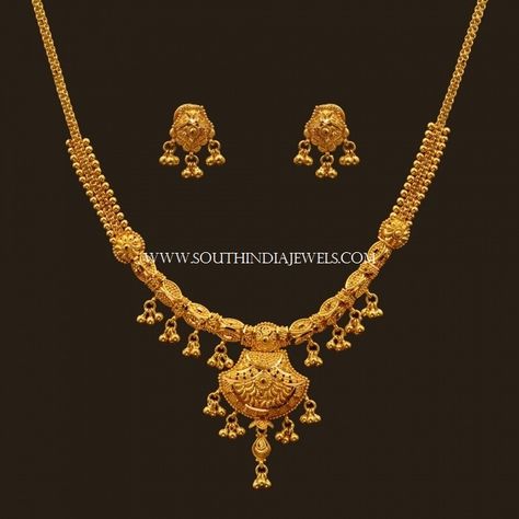 Latest Gold Necklace Set Designs With Price Latest Gold Necklace Set, Latest Gold Necklace, Gold Set Design, Gold Necklace Indian, Gold Jewelry Simple Necklace, Gold Mangalsutra Designs, Gold Bridal Jewellery Sets, Gold Necklace Indian Bridal Jewelry, Personalised Jewellery