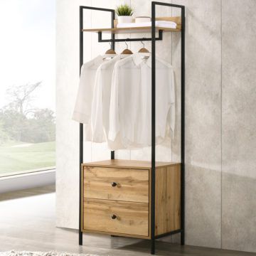 You searched for Open wardrobe | Oak World Industrial Wardrobe, Clothes Storage Systems, Wardrobe Systems, Open Wardrobe, Open Closet, Sliding Wardrobe, Clothes Rail, Closet System, Hanging Rail