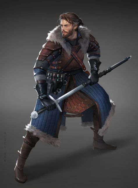 Dnd Winter Clothes, Arcane Knight, Character Faceclaims, Dnd Idea, Witcher Oc, Kings Guard, Medium Armor, Fantasy Fighter, Steampunk Characters