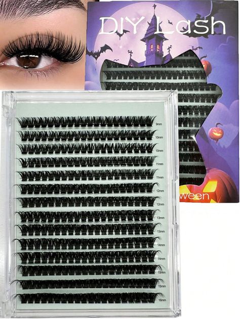 280pcs 14rows 40/50/60/80/100pcs D-Curl Length Mix 9-16mm Volume Lashes, Christmas Packaged Mink Eyelash Extensions, Natural Thick Lash Clusters, 3D Russian Volume Individual Lashes For Christmas Eve Party     Synthetic Fiber  Pre Fanned Knot Free,Cluster Lashes   Beauty Tools, size features are:Bust: ,Length: ,Sleeve Length: Lashes Christmas, Lashes Clusters, Eyelash Extensions Natural, Eyelashes Individual, Christmas Eve Party, Cluster Eyelashes, Mink Eyelash Extensions, Lash Clusters, Cluster Lashes