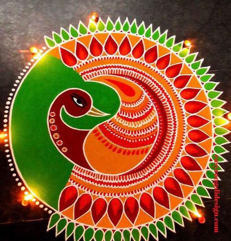 50 Tough Rangoli Designs (Rangoli Ideas) - October 2019 Best Rangoli Design, Rangoli Designs For Competition, Indian Rangoli Designs, Designs Rangoli, Rangoli Designs Photos, Rangoli Designs Simple Diwali, Rangoli Simple, Latest Rangoli, Easy Rangoli Designs Diwali