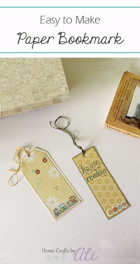 Easy to Make Paper Bookmark - Pick your favorite papers and with a few decorative supplies, you can make these easy and cute bookmarks. Cardstock Bookmarks, Paper Template Free, Bookmark Tutorial, Making Bookmarks, Bookmarks Diy, Handmade Bookmarks Diy, Handmade Bookmarks, Postcard Book, Tissue Paper Pom Poms