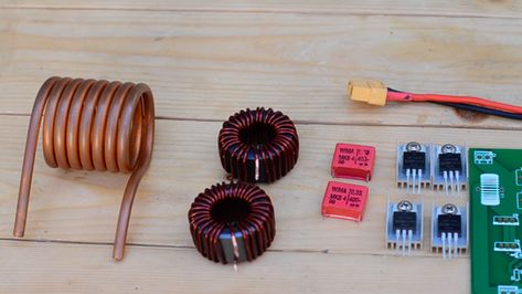 Diy Heater, Free Energy Projects, Electronic Circuit Design, Power Supply Circuit, Metal Objects, Metal Fabrication Tools, Hobby Electronics, Free Energy Generator, Induction Heating