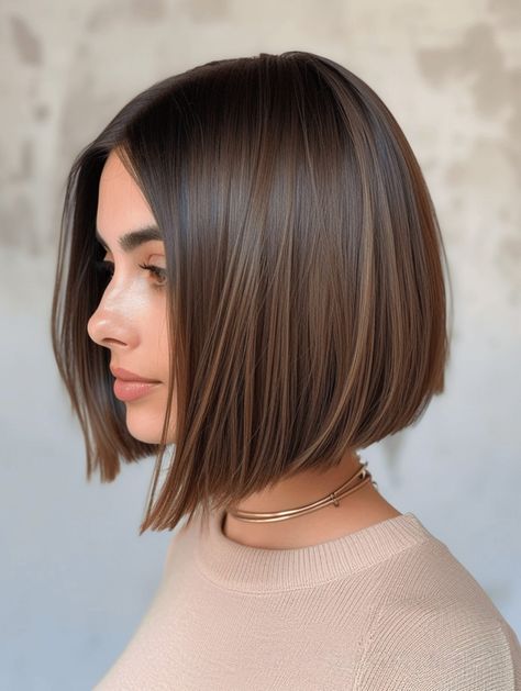 31 Fresh and Fabulous Bob Hairstyles to Rock in Spring 2024 Textured Bob Straight Hair, Tuns Bob Lung, Super Short Bobs, Soft Bob, Longbob Hair, Brown Bob Hair, Bob Hairstyles For Thick, Chin Length Hair, Haircuts Straight Hair