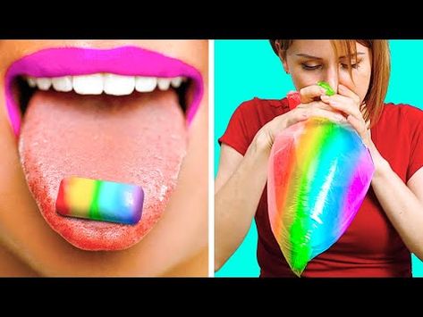 Escuela Diy, 123 Go, Candy Makeup, Back To School Hacks, 5 Min Crafts, Diy School Supplies, Everyday Hacks, 5 Minute Crafts Videos