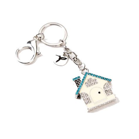 While a new house key may not be exciting, this gem-encrusted keychain they can put it on sure is. House Keys, Housewarming Gifts, Inspired Fashion, New House, Holiday Gift Guide, Pixar, Gift Guide, Holiday Gifts, House Warming Gifts