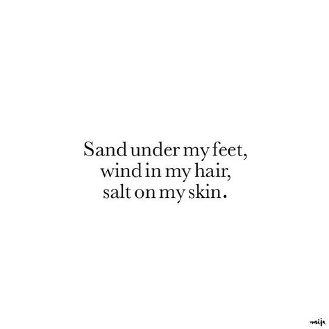 LA COOL & CHIC | Beach quotes, Instagram quotes captions, Words quotes Wind In My Hair, Ocean Quotes, Beach Quotes, Instagram Quotes Captions, Summer Quotes, Caption Quotes, Visual Statements, Instagram Quotes, My Skin