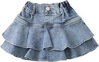 Flared Denim Skirt, Girls Denim Skirts, Skirts For Girls, Choosing Fabric, Toddler Jeans, Jeans Fabric, Denim Skirts, Tutus For Girls, Girls Denim