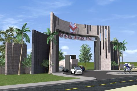 Beautiful City Gate Entrance Design Ideas - Engineering Discoveries Condominium Entrance, Arch Gate, Gate Entrance, Compound Wall Design, Gate City, Gate Wall Design, Gate Designs Modern, Gates Design, Gate Way